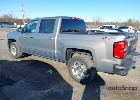 2017 Chevrolet Silverado 1500 2Lt из США, поврежденный, VIN 3GCUKRECXHG301286